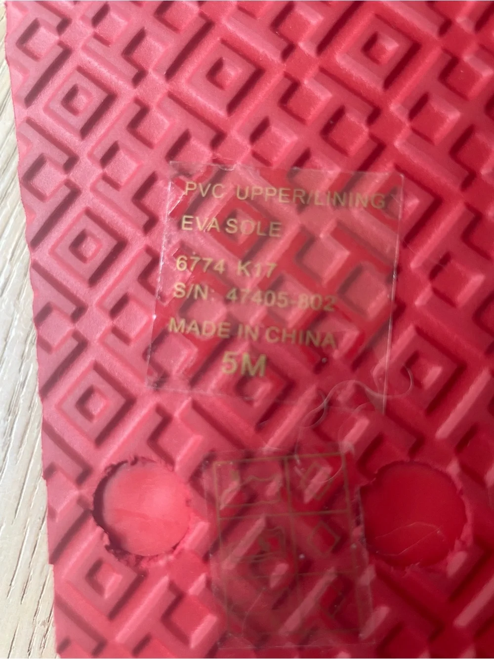 Tory Burch Red Gloss Logo Thong Sandals